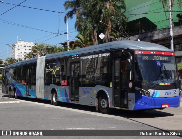 Next Mobilidade - ABC Sistema de Transporte 8307 na cidade de São Bernardo do Campo, São Paulo, Brasil, por Rafael Santos Silva. Número da foto: #11511234.