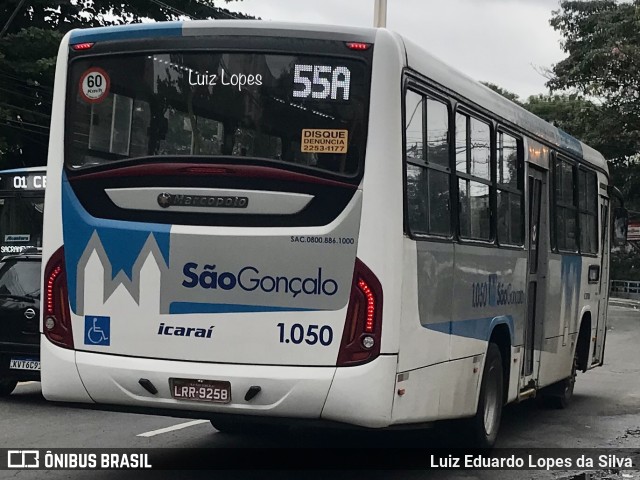 Icaraí Auto Transportes 1.050 na cidade de São Gonçalo, Rio de Janeiro, Brasil, por Luiz Eduardo Lopes da Silva. Número da foto: #11508472.