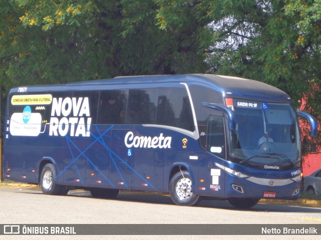 Viação Cometa 719571 na cidade de São Paulo, São Paulo, Brasil, por Netto Brandelik. Número da foto: #11509548.