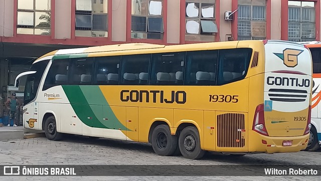 Empresa Gontijo de Transportes 19305 na cidade de Governador Valadares, Minas Gerais, Brasil, por Wilton Roberto. Número da foto: #11510383.