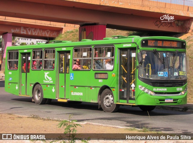 Viação Novo Retiro 1518 na cidade de Contagem, Minas Gerais, Brasil, por Henrique Alves de Paula Silva. Número da foto: #11510619.