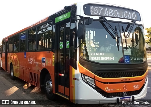 Empresa de Transportes Braso Lisboa A29154 na cidade de Rio de Janeiro, Rio de Janeiro, Brasil, por Felipe Bernardo. ID da foto: 11511967.