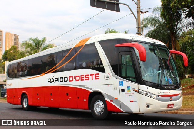 Rápido D´Oeste 14250 na cidade de Ribeirão Preto, São Paulo, Brasil, por Paulo Henrique Pereira Borges. Número da foto: #11513786.