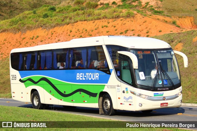 Bel-Tour Transportes e Turismo 359 na cidade de Aparecida, São Paulo, Brasil, por Paulo Henrique Pereira Borges. Número da foto: #11513804.