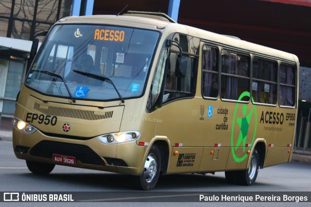 Auto Viação São José dos Pinhais EP950 na cidade de Curitiba, Paraná, Brasil, por Paulo Henrique Pereira Borges. ID da foto: 11513614.