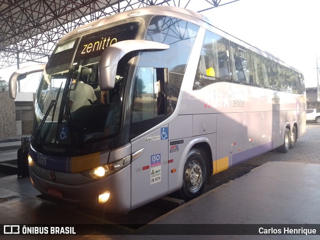 Rota Transportes Rodoviários 7635 na cidade de Maceió, Alagoas, Brasil, por Carlos Henrique. ID da foto: 11512856.