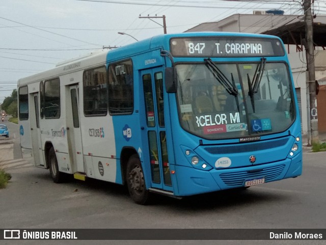 Serramar Transporte Coletivo 14253 na cidade de Serra, Espírito Santo, Brasil, por Danilo Moraes. ID da foto: 11513203.