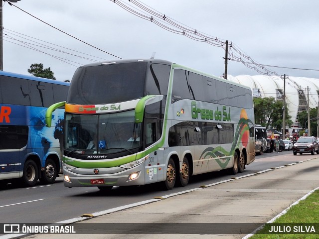 Transbrisul - Transportes Brisas do Sul 300 na cidade de Porto Alegre, Rio Grande do Sul, Brasil, por JULIO SILVA. ID da foto: 11511307.