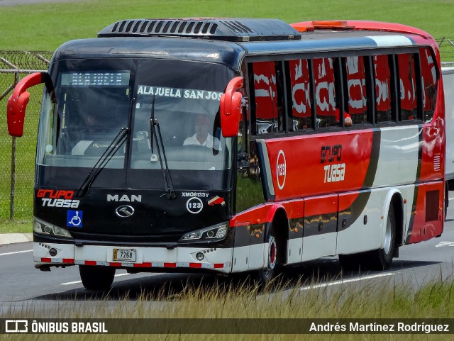 TUASA - Transportes Unidos Alajuelenses 123 na cidade de Alajuela, Alajuela, Costa Rica, por Andrés Martínez Rodríguez. Número da foto: #11512938.