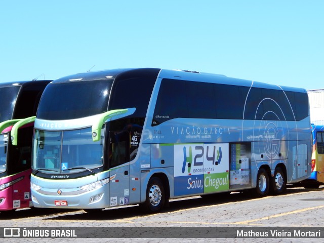 Viação Garcia 8544 na cidade de Londrina, Paraná, Brasil, por Matheus Vieira Mortari. Número da foto: #11512160.