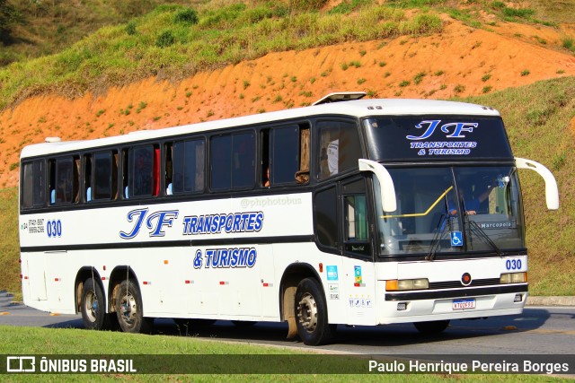 JF Transporte e Turismo 030 na cidade de Aparecida, São Paulo, Brasil, por Paulo Henrique Pereira Borges. Número da foto: #11513634.
