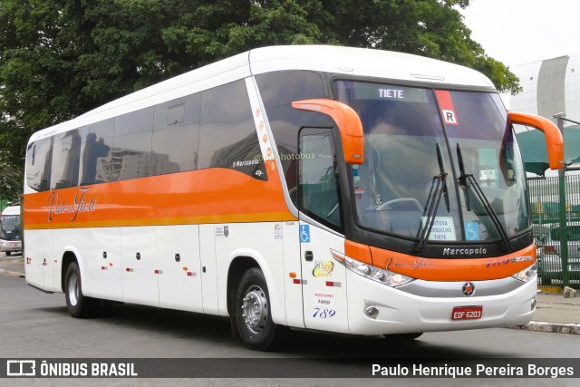 Viação Vale do Tietê 789 na cidade de São Paulo, São Paulo, Brasil, por Paulo Henrique Pereira Borges. Número da foto: #11513570.