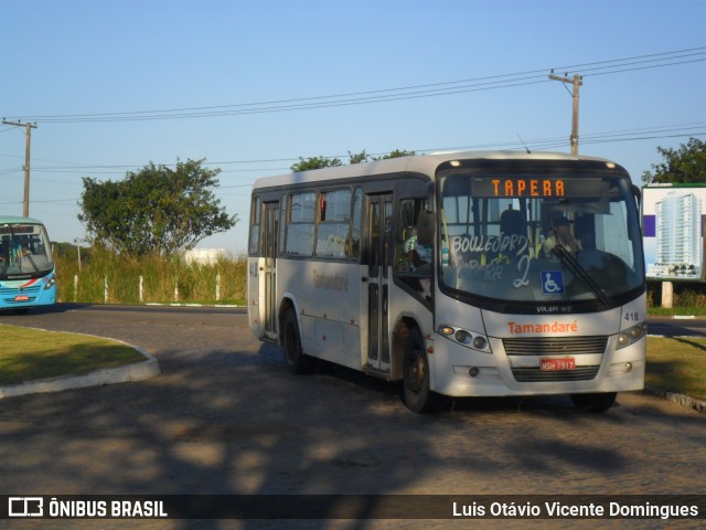 Viação Tamandaré 418 na cidade de Campos dos Goytacazes, Rio de Janeiro, Brasil, por Luis Otávio Vicente Domingues. Número da foto: #11515748.
