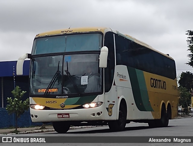 Empresa Gontijo de Transportes 14515 na cidade de São Paulo, São Paulo, Brasil, por Alexandre  Magnus. ID da foto: 11516129.