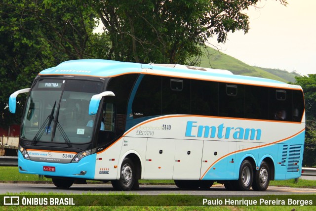 Emtram 5140 na cidade de Barra do Piraí, Rio de Janeiro, Brasil, por Paulo Henrique Pereira Borges. ID da foto: 11515513.