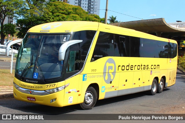 RodeRotas - Rotas de Viação do Triângulo 7717 na cidade de Uberlândia, Minas Gerais, Brasil, por Paulo Henrique Pereira Borges. ID da foto: 11515577.