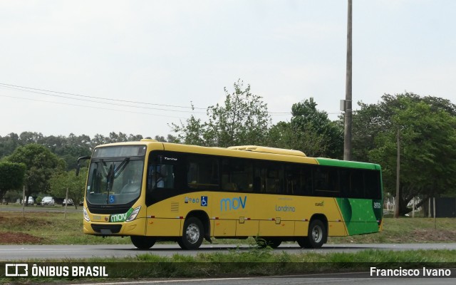 TCGL - Transportes Coletivos Grande Londrina 3005 na cidade de Ourinhos, São Paulo, Brasil, por Francisco Ivano. Número da foto: #11515935.