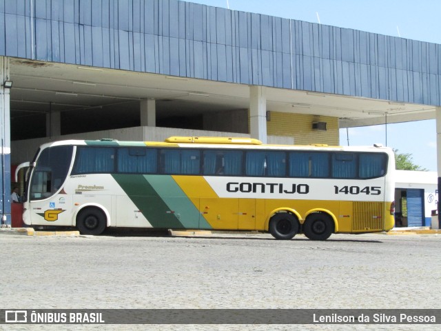 Empresa Gontijo de Transportes 14045 na cidade de Caruaru, Pernambuco, Brasil, por Lenilson da Silva Pessoa. ID da foto: 11515638.