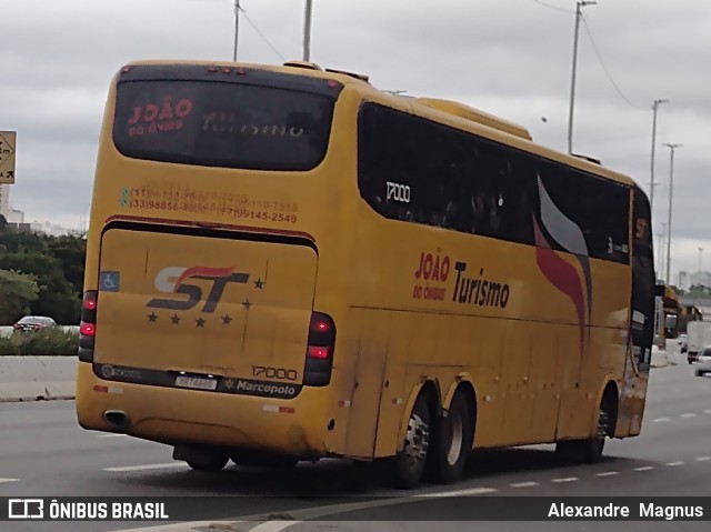João do Ônibus Turismo 17000 na cidade de São Paulo, São Paulo, Brasil, por Alexandre  Magnus. Número da foto: #11516056.