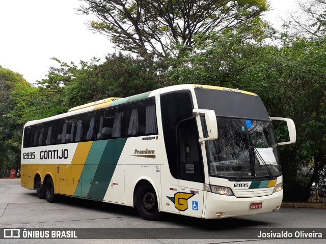 Empresa Gontijo de Transportes 12835 na cidade de São Paulo, São Paulo, Brasil, por Josivaldo Oliveira. ID da foto: 11514540.