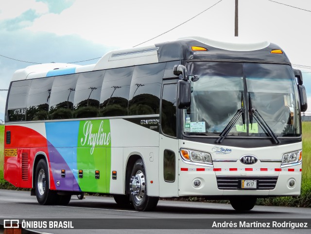 Transportes Skyline 00 na cidade de Alajuela, Alajuela, Costa Rica, por Andrés Martínez Rodríguez. ID da foto: 11515048.