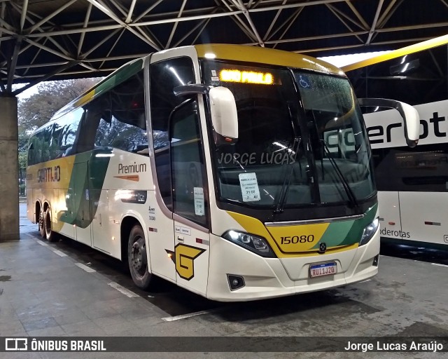 Empresa Gontijo de Transportes 15080 na cidade de São Paulo, São Paulo, Brasil, por Jorge Lucas Araújo. ID da foto: 11516818.