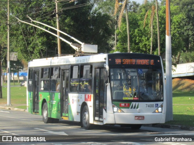 Next Mobilidade - ABC Sistema de Transporte 7400 na cidade de Santo André, São Paulo, Brasil, por Gabriel Brunhara. Número da foto: #11518207.