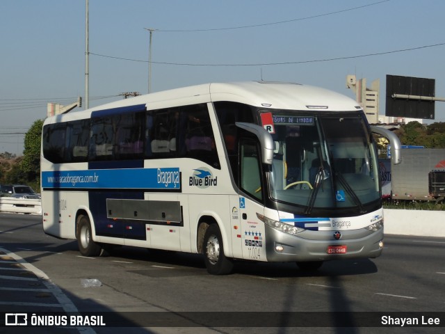 Auto Viação Bragança 11.004 na cidade de São Paulo, São Paulo, Brasil, por Shayan Lee. ID da foto: 11517731.