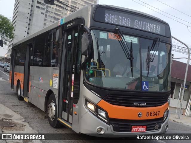 Alfa Rodobus > CooperAlfa 8 6347 na cidade de São Paulo, São Paulo, Brasil, por Rafael Lopes de Oliveira. ID da foto: 11518167.