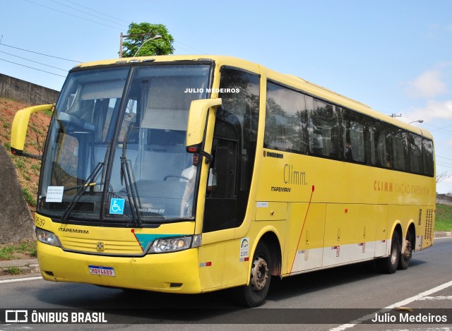 Viação Itapemirim 9539 na cidade de Campinas, São Paulo, Brasil, por Julio Medeiros. Número da foto: #11516642.