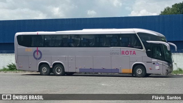 Rota Transportes Rodoviários 8165 na cidade de Cruz das Almas, Bahia, Brasil, por Flávio  Santos. ID da foto: 11518249.