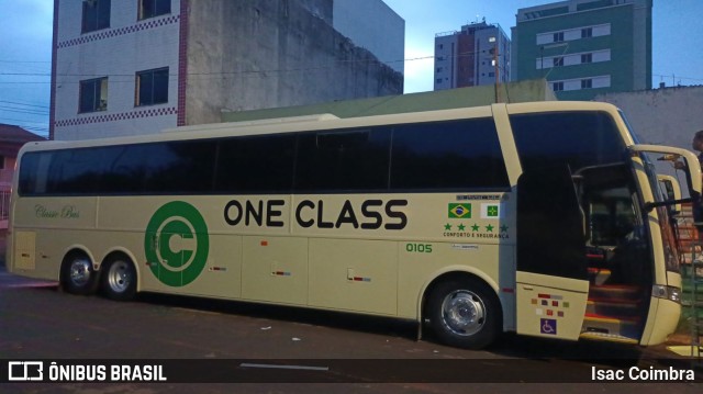 One Class Transportes 0105 na cidade de Samambaia, Distrito Federal, Brasil, por Isac Coimbra. Número da foto: #11516575.