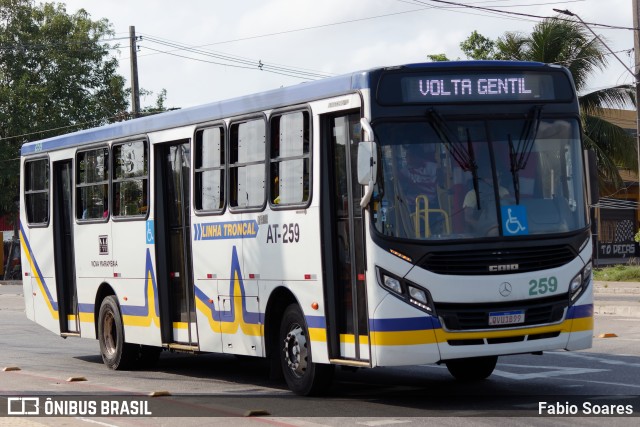 Empresa de Transportes Nova Marambaia AT-259 na cidade de Belém, Pará, Brasil, por Fabio Soares. Número da foto: #11517983.