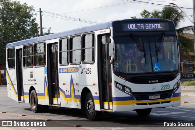 Empresa de Transportes Nova Marambaia AT-259 na cidade de Belém, Pará, Brasil, por Fabio Soares. ID da foto: 11517983.