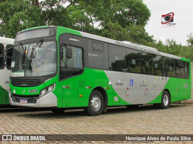 VB Transportes e Turismo 3404 na cidade de Campinas, São Paulo, Brasil, por Henrique Alves de Paula Silva. Número da foto: #11519009.