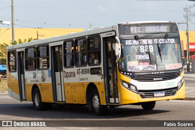 Empresa de Transportes Nova Marambaia AT-86908 na cidade de Belém, Pará, Brasil, por Fabio Soares. ID da foto: 11517564.