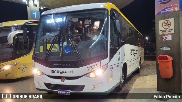 Expresso Araguari 2321 na cidade de Uberlândia, Minas Gerais, Brasil, por Fábio Paixão. Número da foto: #11518690.