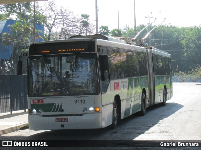 Next Mobilidade - ABC Sistema de Transporte 8110 na cidade de Santo André, São Paulo, Brasil, por Gabriel Brunhara. Número da foto: #11517950.