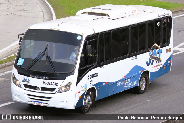 JAT Turismo 1004 na cidade de Piraí, Rio de Janeiro, Brasil, por Paulo Henrique Pereira Borges. ID da foto: 11518819.