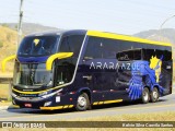 Arara Azul Transportes 2019 na cidade de Aparecida, São Paulo, Brasil, por Kelvin Silva Caovila Santos. ID da foto: :id.