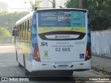 Viação Vaz 02 665 na cidade de Santo André, São Paulo, Brasil, por Gabriel Brunhara. ID da foto: :id.