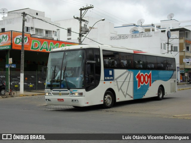 Auto Viação 1001 RJ 108.092 na cidade de Itaperuna, Rio de Janeiro, Brasil, por Luis Otávio Vicente Domingues. Número da foto: #11521252.
