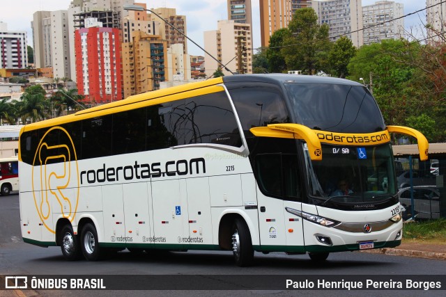 RodeRotas - Rotas de Viação do Triângulo 2215 na cidade de Ribeirão Preto, São Paulo, Brasil, por Paulo Henrique Pereira Borges. ID da foto: 11521288.