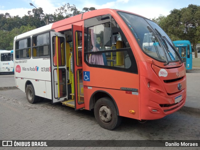 Serramar Transporte Coletivo 50511 na cidade de Serra, Espírito Santo, Brasil, por Danilo Moraes. ID da foto: 11520521.