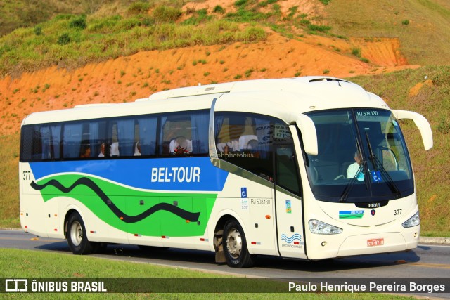 Bel-Tour Transportes e Turismo 377 na cidade de Aparecida, São Paulo, Brasil, por Paulo Henrique Pereira Borges. ID da foto: 11521306.