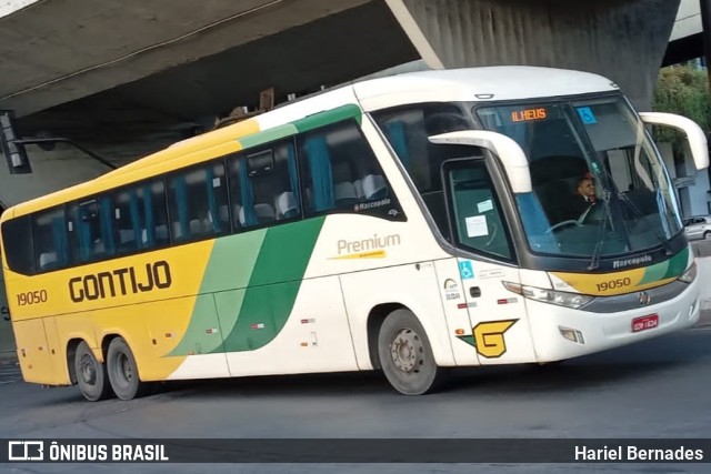 Empresa Gontijo de Transportes 19050 na cidade de Belo Horizonte, Minas Gerais, Brasil, por Hariel Bernades. ID da foto: 11520517.