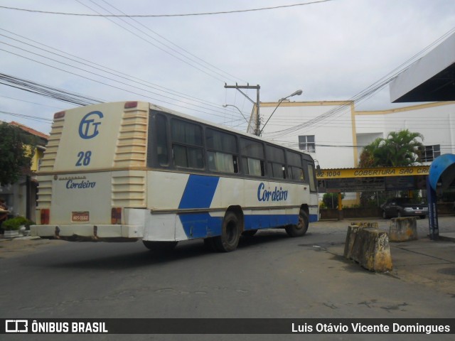 Cordeiro Transportes 28 na cidade de Bom Jesus do Norte, Espírito Santo, Brasil, por Luis Otávio Vicente Domingues. ID da foto: 11521138.