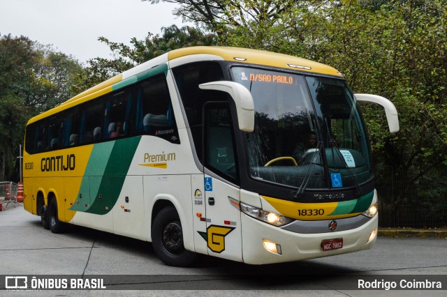 Empresa Gontijo de Transportes 18330 na cidade de São Paulo, São Paulo, Brasil, por Rodrigo Coimbra. ID da foto: 11519715.