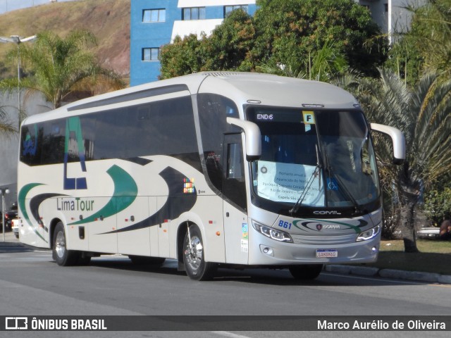 Lima Tour Transporte e Excursões 861 na cidade de Aparecida, São Paulo, Brasil, por Marco Aurélio de Oliveira. ID da foto: 11521597.