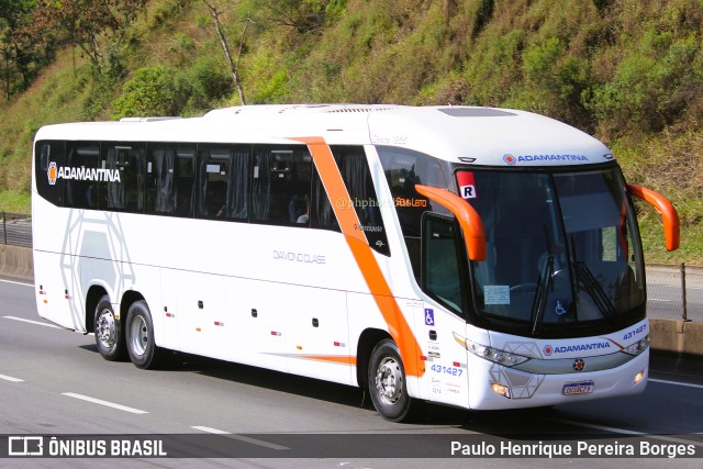 Expresso Adamantina 431427 na cidade de Piraí, Rio de Janeiro, Brasil, por Paulo Henrique Pereira Borges. Número da foto: #11521264.